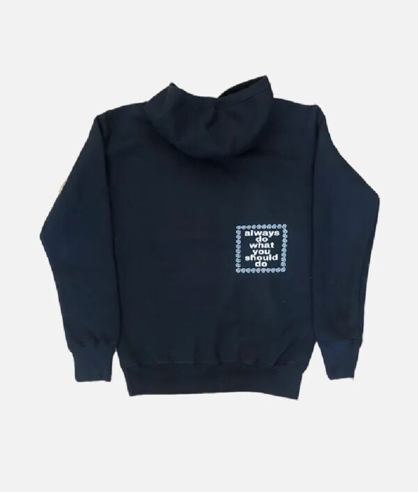 Adwysd Always Bulldog Black Hoodie