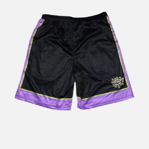 ADWYSD ALWAYS COURT BLACK PURPLE SHORTS