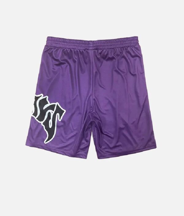 ADWYSD ALWAYS MAYHEM COURT SHORTS PURPLE