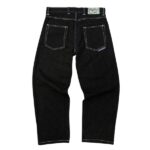 ADWYSD ALWAYS LASER PRINT UNISEX BLACK DENIM