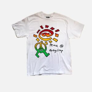 Adwysd Always Peace White T Shirt