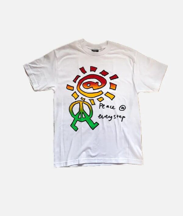 Adwysd Always Peace White T Shirt