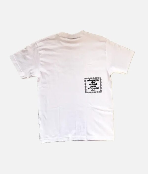 Adwysd Always Pink Oval White T Shirt