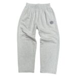 Adwysd Premium No Cuff Grey Joggers