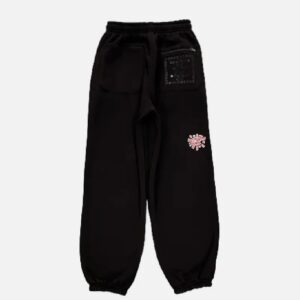 Adwysd Relaxed Joggers Black Red