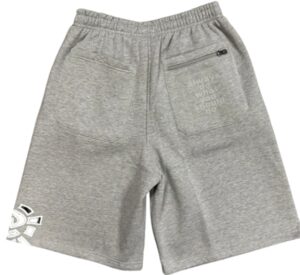 ADWYSD RELAXED LOGO SUN JOGGER GREY SHORTS