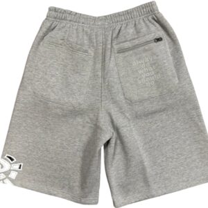 ADWYSD RELAXED LOGO SUN JOGGER GREY SHORTS