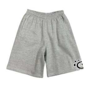 ADWYSD RELAXED LOGO SUN JOGGER GREY SHORTS