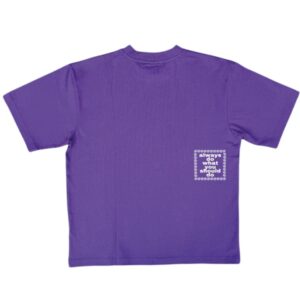 Adwysd Splatter Purple T Shirt